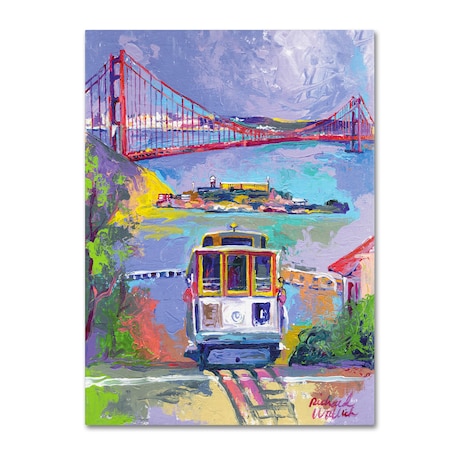 Richard Wallich 'San Francisco 2' Canvas Art,14x19